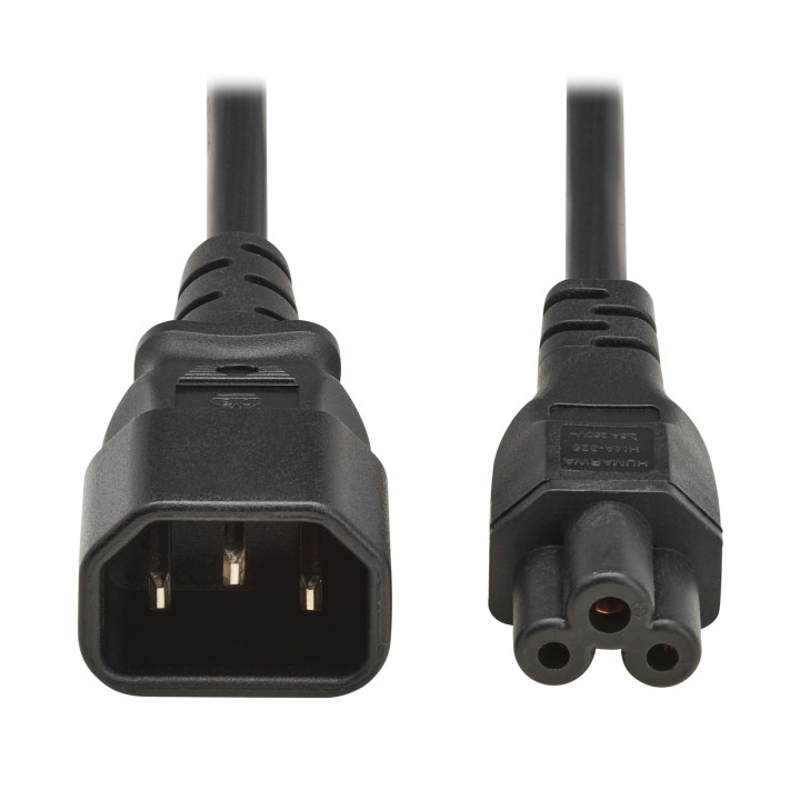 Eaton P014-02M-EU câble électrique Noir 2 m IEC C14 IEC C5 — vue 1