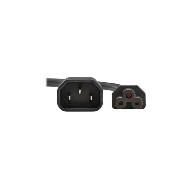 Eaton P014-02M-EU câble électrique Noir 2 m IEC C14 IEC C5 — vue 3