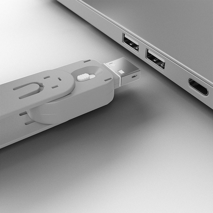 Lindy Clé pour bloqueur de port USB A, Blanc — vue 3