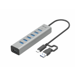 i-tec USB-C/USB-A Charging Metal HUB 7 Port — vue 1