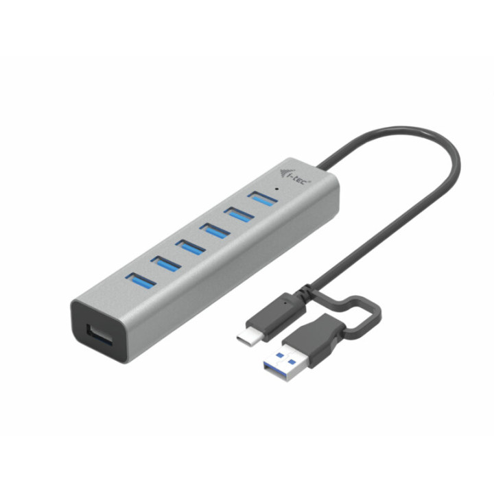 i-tec USB-C/USB-A Charging Metal HUB 7 Port — vue 1