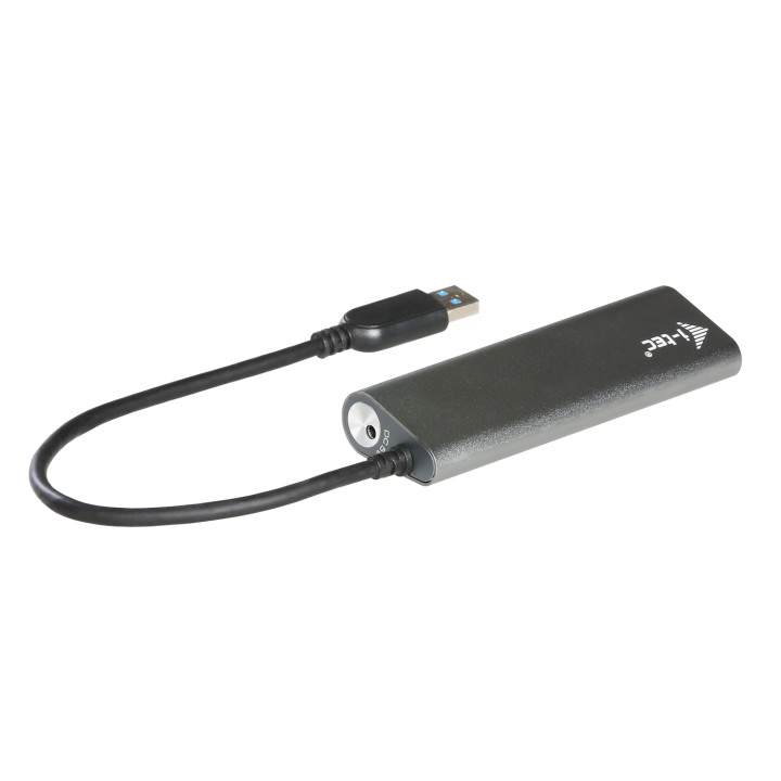 i-tec Metal Superspeed USB 3.0 4-Port Hub — vue 3