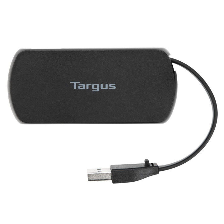 Targus ACH114EU hub & concentrateur USB 2.0 480 Mbit/s Noir — vue 3