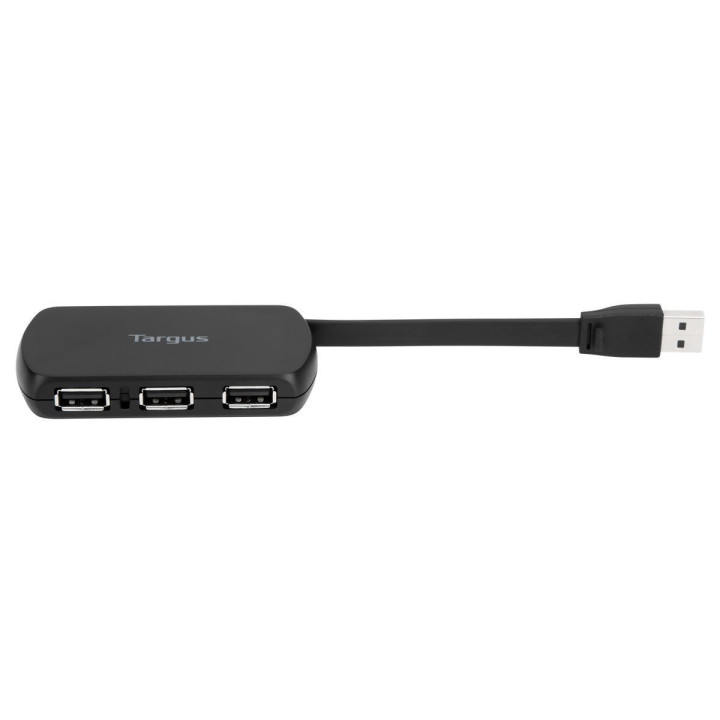 Targus ACH114EU hub & concentrateur USB 2.0 480 Mbit/s Noir — vue 4