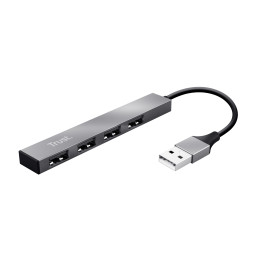 Trust Halyx USB 2.0 480 Mbit/s Aluminium — vue 1