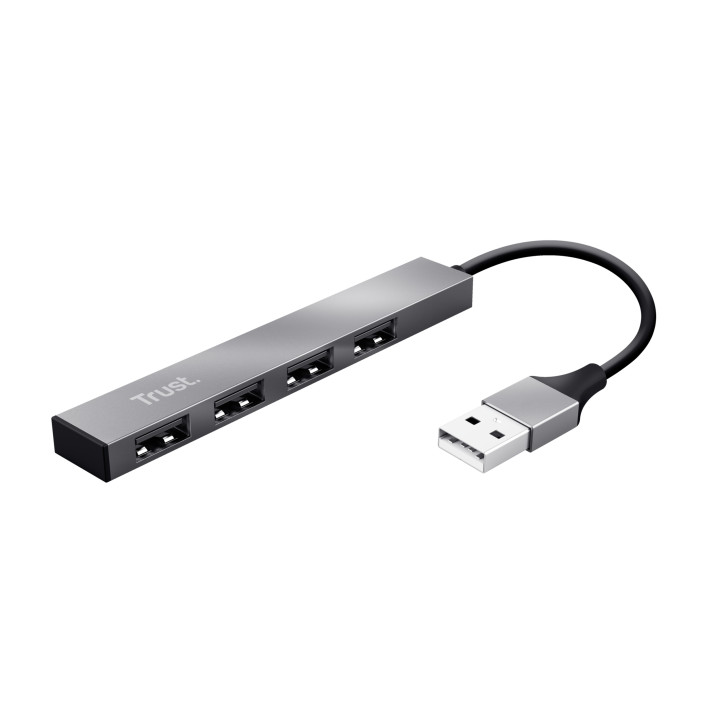 Trust Halyx USB 2.0 480 Mbit/s Aluminium — vue 1