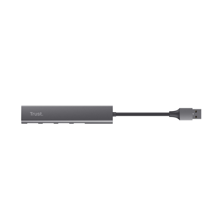 Trust Halyx USB 3.2 Gen 1 (3.1 Gen 1) Type-A 5 Mbit/s Noir, Gris — vue 5