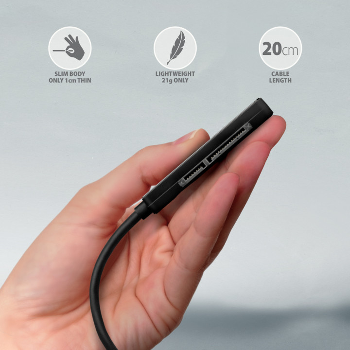 Axagon ADSA-FP2A carte et adaptateur d'interfaces SATA, USB 3.2 Gen 1 (3.1 Gen 1) — vue 4