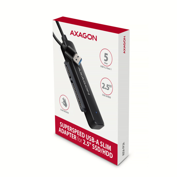 Axagon ADSA-FP2A carte et adaptateur d'interfaces SATA, USB 3.2 Gen 1 (3.1 Gen 1) — vue 5