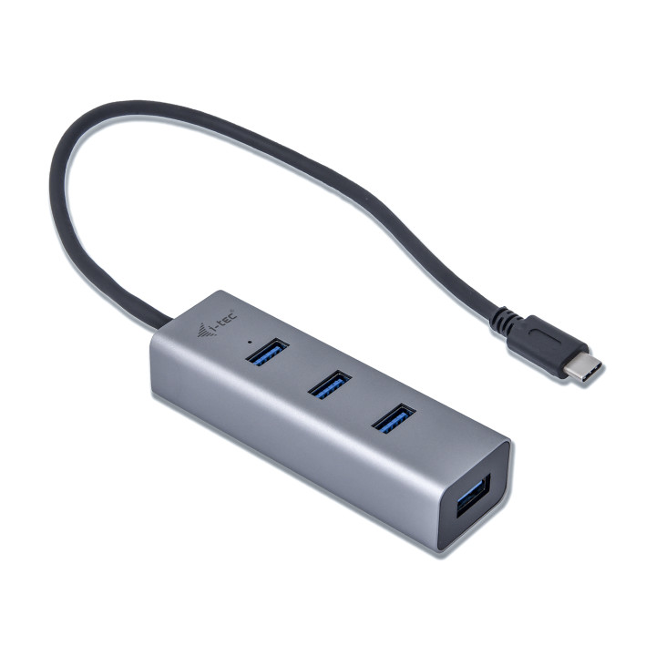 i-tec Metal USB-C HUB 4 Port — vue 2