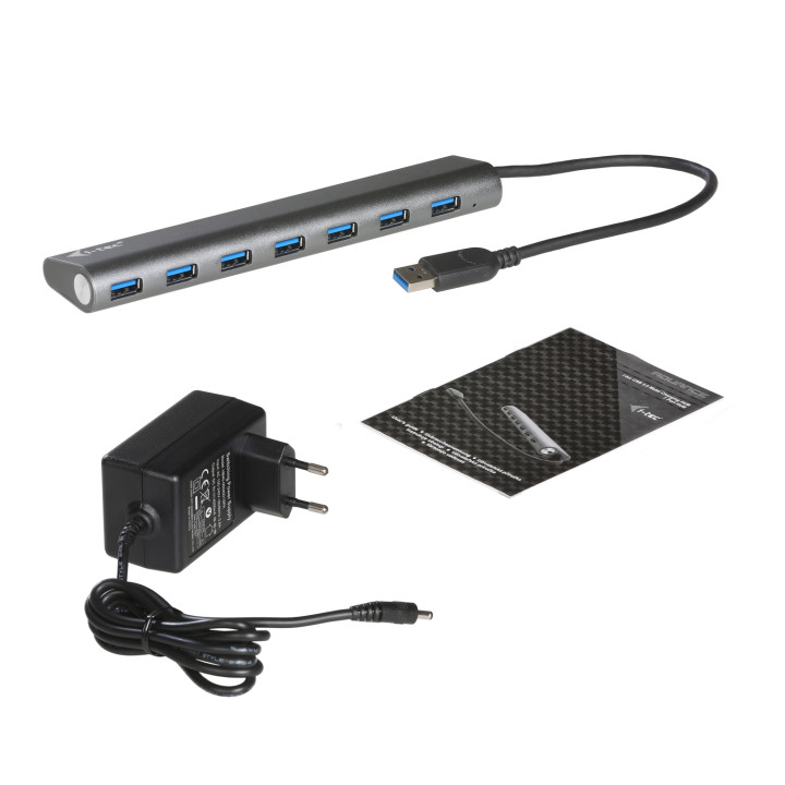 i-tec Metal Superspeed USB 3.0 7-Port Hub — vue 4