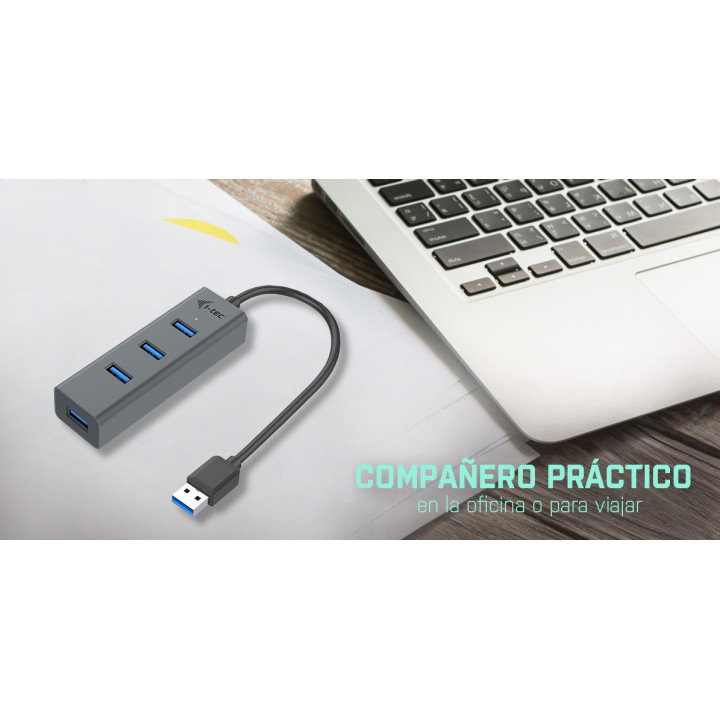 i-tec Metal USB 3.0 HUB 4 Port — vue 5