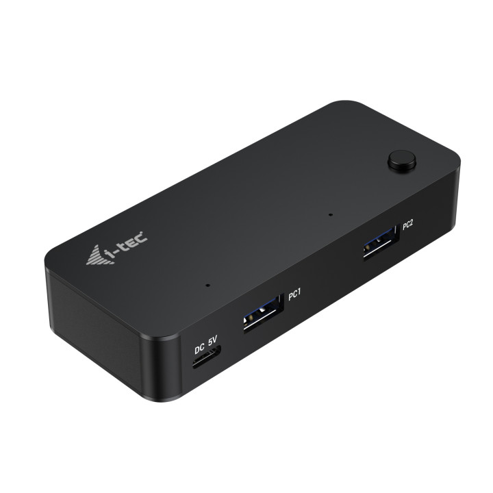 i-tec Universal KVM HUB 2x USB-C + 2x USB-A 3.0 — vue 1