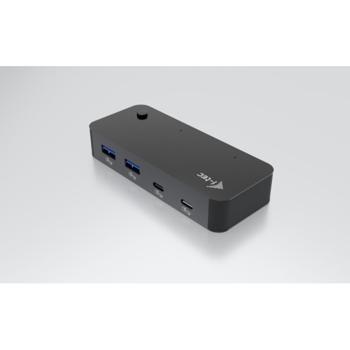 i-tec Universal KVM HUB 2x USB-C + 2x USB-A 3.0 — vue 2