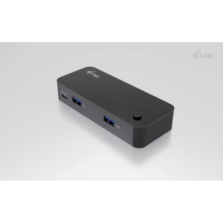 i-tec Universal KVM HUB 2x USB-C + 2x USB-A 3.0 — vue 3