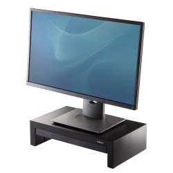 Fellowes Designer Suites 53,3 cm (21") Bureau Noir, Perle