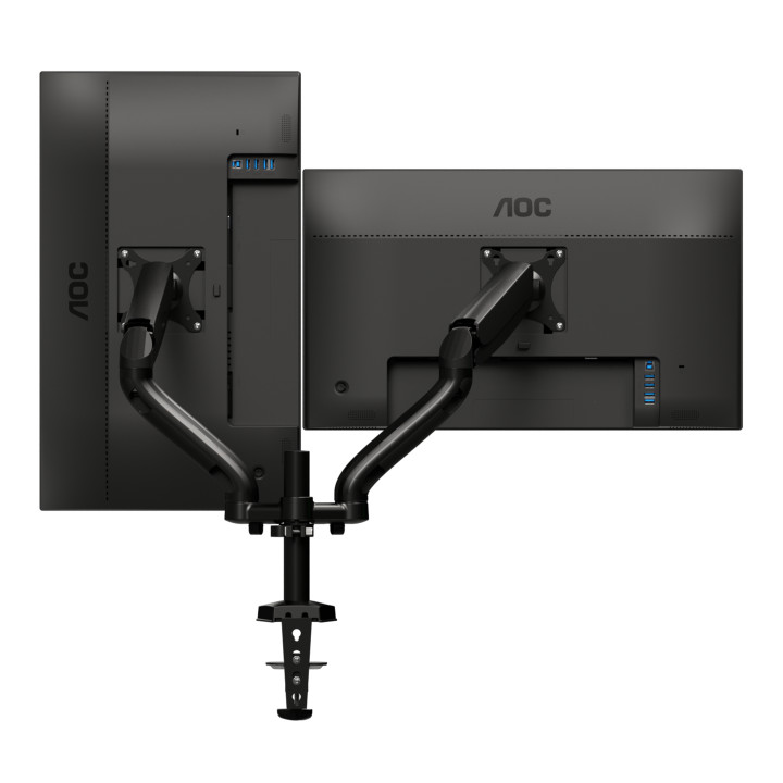 AOC AD110D0 support d'écran plat pour bureau 81,3 cm (32") Noir — vue 4