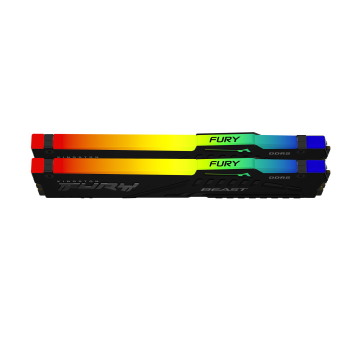 Kingston Technology FURY Beast 32GB 6000MT/s DDR5 CL30 DIMM (Kits de 2) RGB EXPO — vue 2
