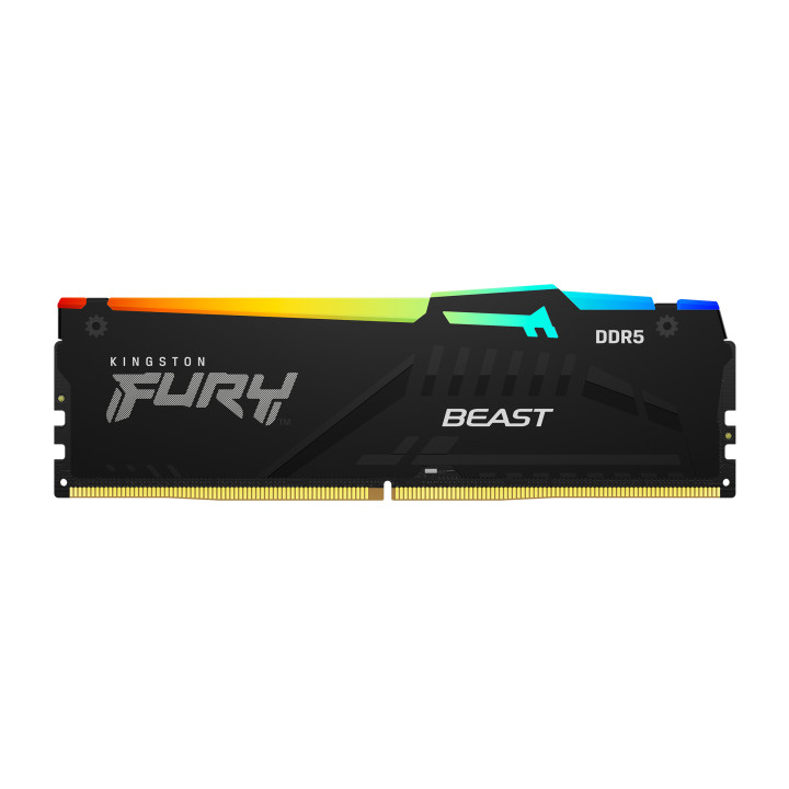 Kingston Technology FURY Beast 32GB 6000MT/s DDR5 CL30 DIMM (Kits de 2) RGB EXPO — vue 3