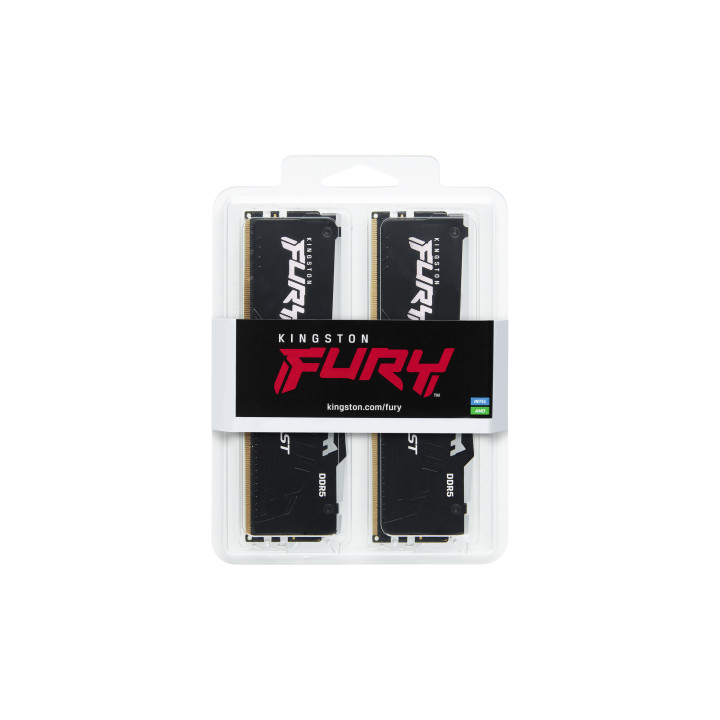 Kingston Technology FURY Beast 32GB 6000MT/s DDR5 CL30 DIMM (Kits de 2) RGB EXPO — vue 5
