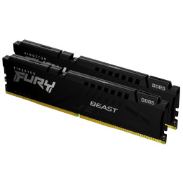 Kingston Technology FURY Beast 16 Go 5200 MT/s DDR5 CL40 DIMM (Kits de 2) Black — vue 1