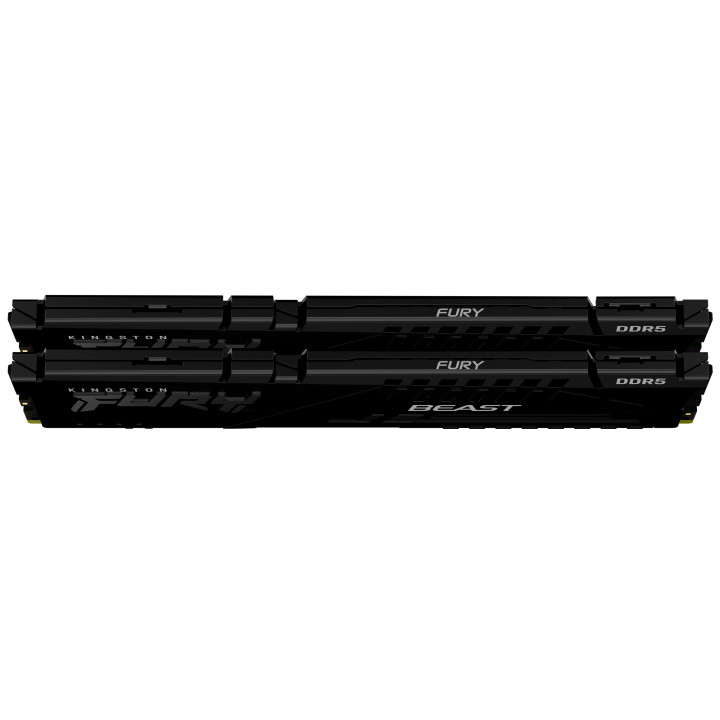 Kingston Technology FURY Beast 16 Go 6000 MT/s DDR5 CL36 DIMM (Kits de 2) Black EXPO — vue 2