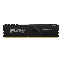 Kingston Technology FURY Beast 8Go 3200MT/s DDR4 CL16 DIMM Black — vue 1