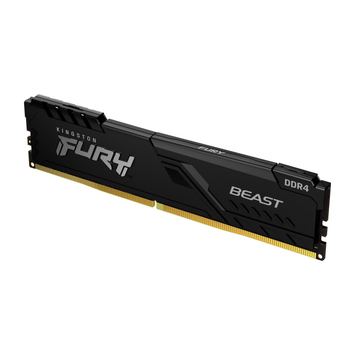 Kingston Technology FURY Beast 8Go 3200MT/s DDR4 CL16 DIMM Black — vue 3