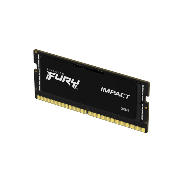 Kingston Technology FURY DDR5 SODIMM Impact CL38 16 Go 4 800 MT/s (Kit de 2) — vue 2