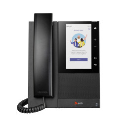 HP Poly Téléphone multimédia professionnel Poly CCX 505 pour Microsoft Teams et compatible PoE — vue 1