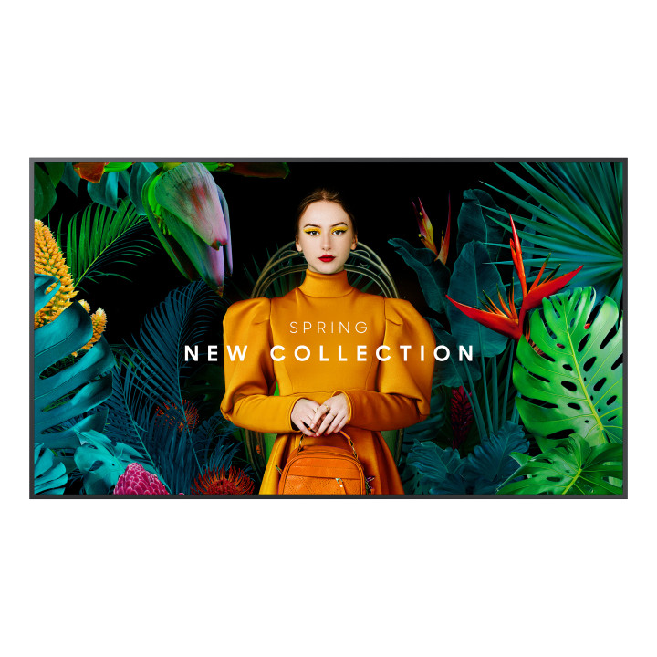 Samsung QB50C Écran plat de signalisation numérique 127 cm (50") LCD Wifi 350 cd/m² 4K Ultra HD Noir Intégré d — vue 1