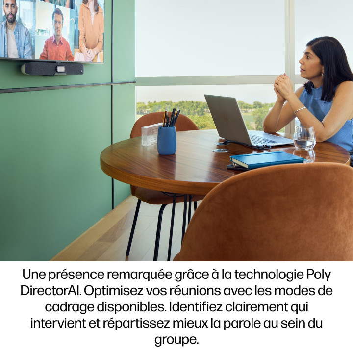 HP Poly Barre vidéo USB Poly Studio V12 sans module d’alimentation — vue 5