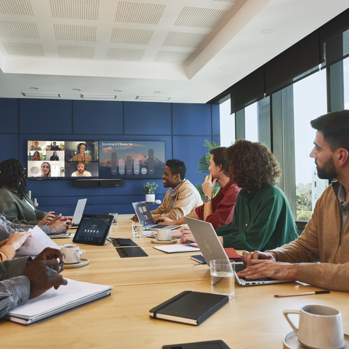 HP Poly Barre de visioconférence tout-en-un Poly Studio X72 — vue 5
