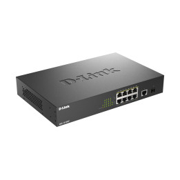 D-Link DGS-1010MP/E commutateur réseau Non-géré L2 Gigabit Ethernet (10/100/1000) Connexion Ethernet, supporta — vue 1
