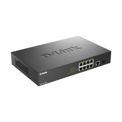 D-Link DGS-1010MP/E — Switch non manageable 8 ports Gigabit PoE+