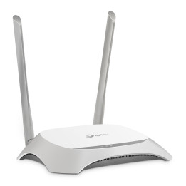 TP-Link TL-WR840N routeur sans fil Fast Ethernet Monobande (2,4 GHz) Gris, Blanc — vue 1