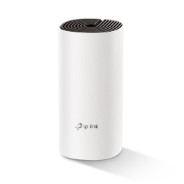 TP-Link Deco E4 (1-pack) Bi-bande (2,4 GHz / 5 GHz) Wi-Fi 5 (802.11ac) Blanc, Gris Interne — vue 1