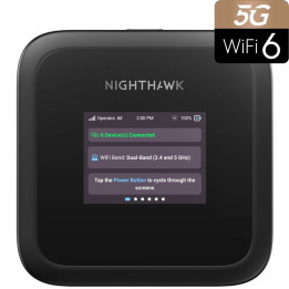NETGEAR M3 routeur sans fil Bi-bande (2,4 GHz / 5 GHz) Noir — vue 1