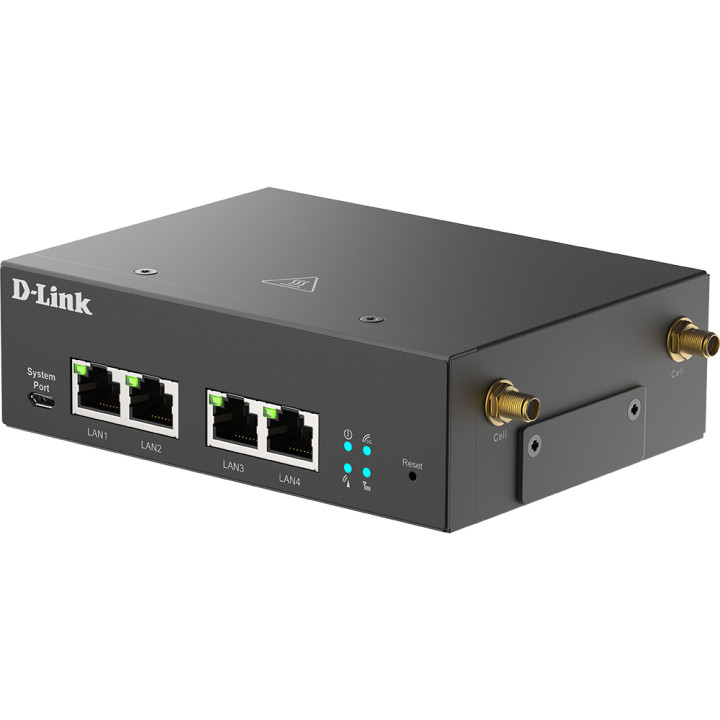 D-Link DWM-314-G routeur cellulaire, passerelle et modem Routeur/modem de réseau cellulaire — vue 3
