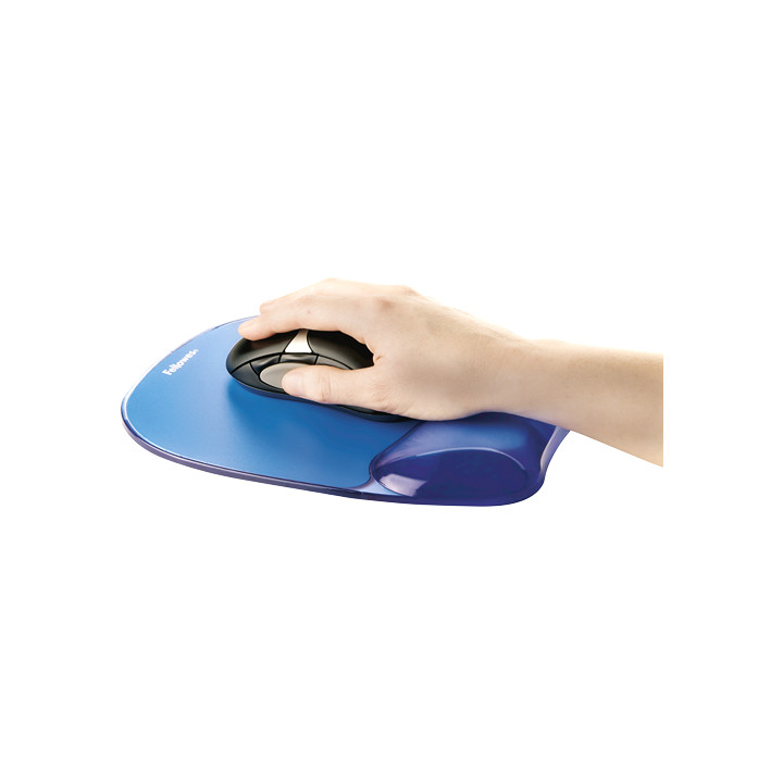 Fellowes 9114120 tapis de souris Bleu — vue 2