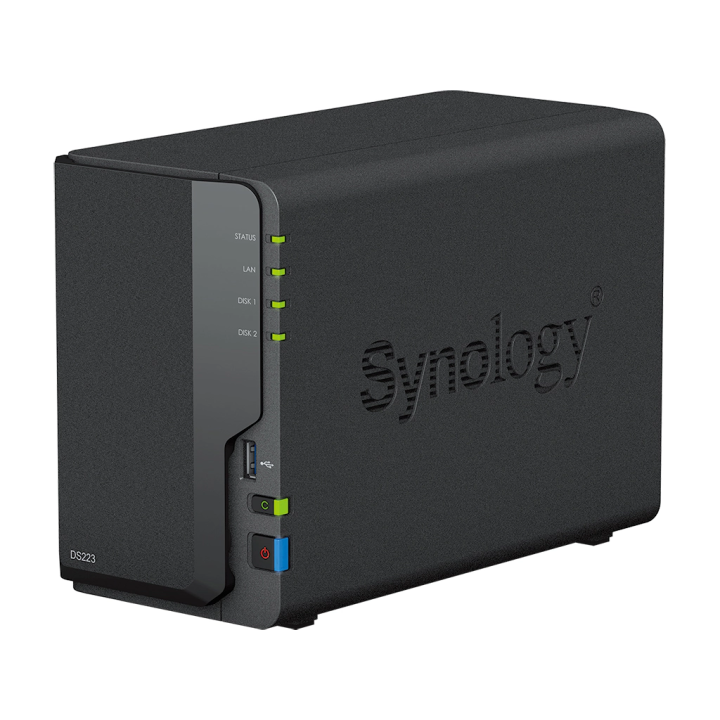 Synology DS223 — vue constructeur 2