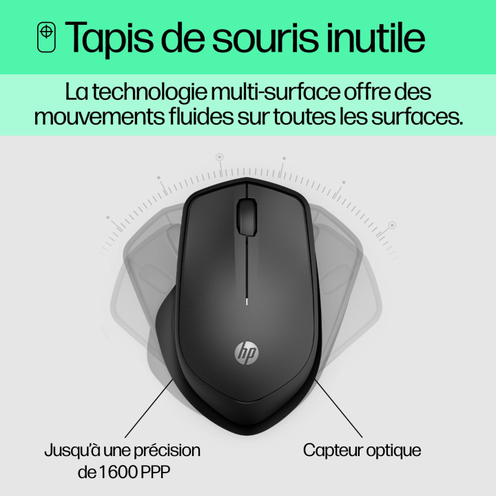 HP Souris sans fil silencieuse 280 — vue 5