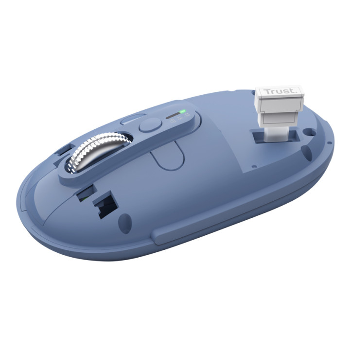 Trust Seron Slim Multi souris Bureau Ambidextre RF sans fil + Bluetooth Optique 3200 DPI — vue 4