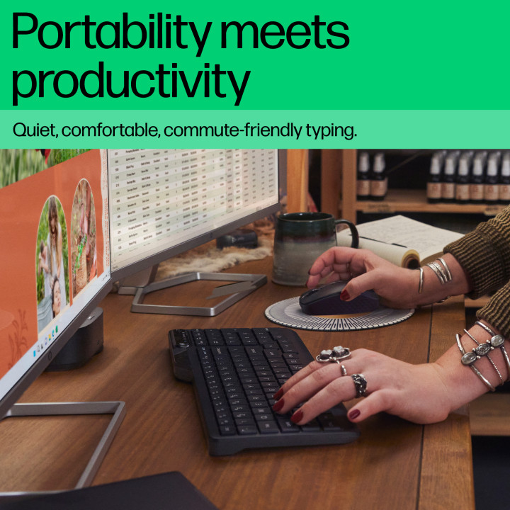 HP 475 Dual-Mode Wireless Keyboard — vue 5