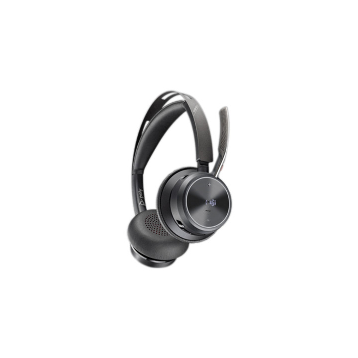 HP Poly Micro-casque Poly Voyager Focus 2 USB-C-C certifié Microsoft Teams + adaptateur USB-C/A — vue 4
