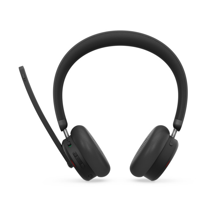 Lenovo 6550 Casque Sans fil Arceau Bureau/Centre d'appels USB Type-C Bluetooth Noir — vue 1