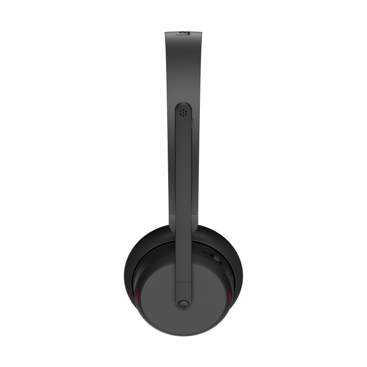 Lenovo 6550 Casque Sans fil Arceau Bureau/Centre d'appels USB Type-C Bluetooth Noir — vue 5