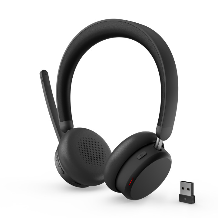 Lenovo ANC Headset 6550 Casque Sans fil Arceau Bureau/Centre d'appels USB Type-C Bluetooth Noir — vue 3