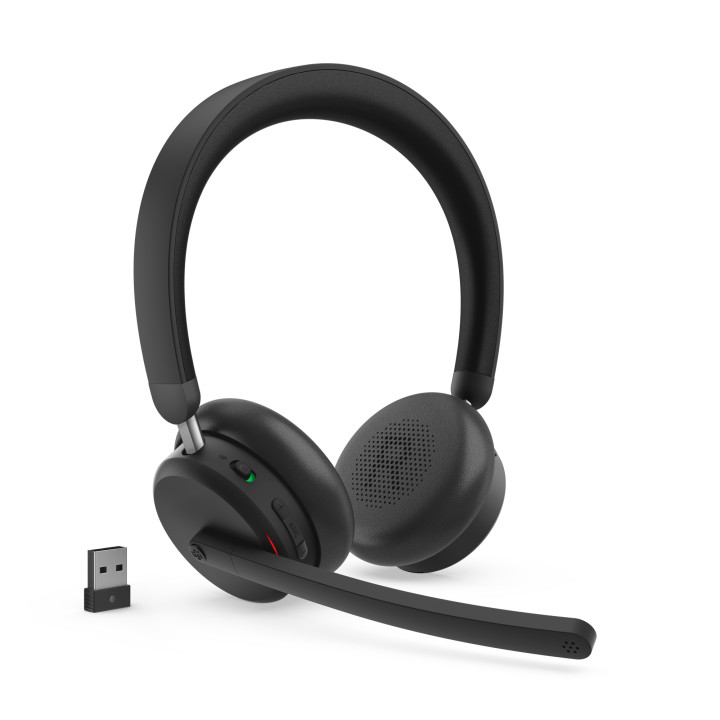 Lenovo ANC Headset 6550 Casque Sans fil Arceau Bureau/Centre d'appels USB Type-C Bluetooth Noir — vue 4