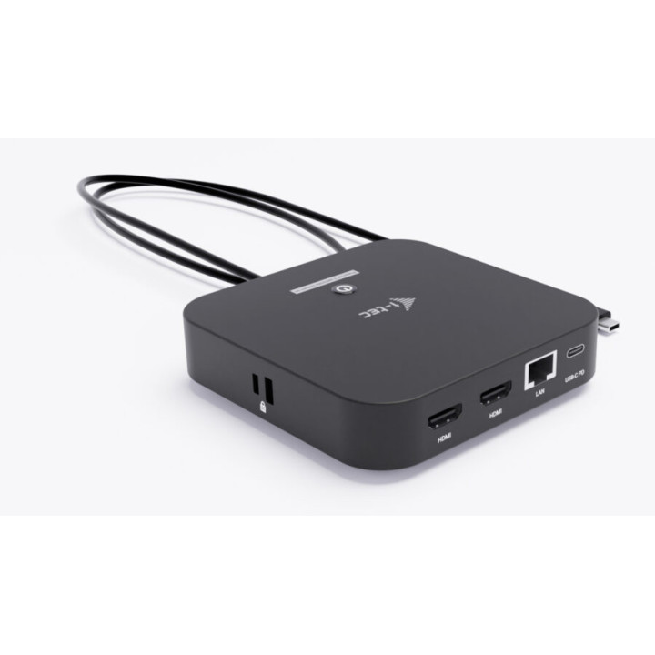 i-tec USB-C Dual HDMI Docking Station with Power Delivery 100 W — vue 2